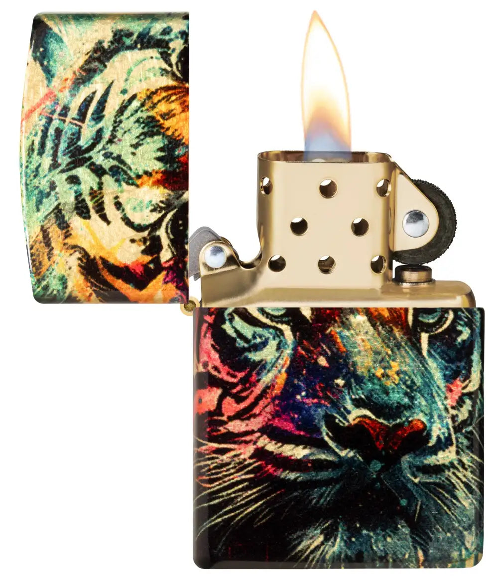 Painted Tiger Design