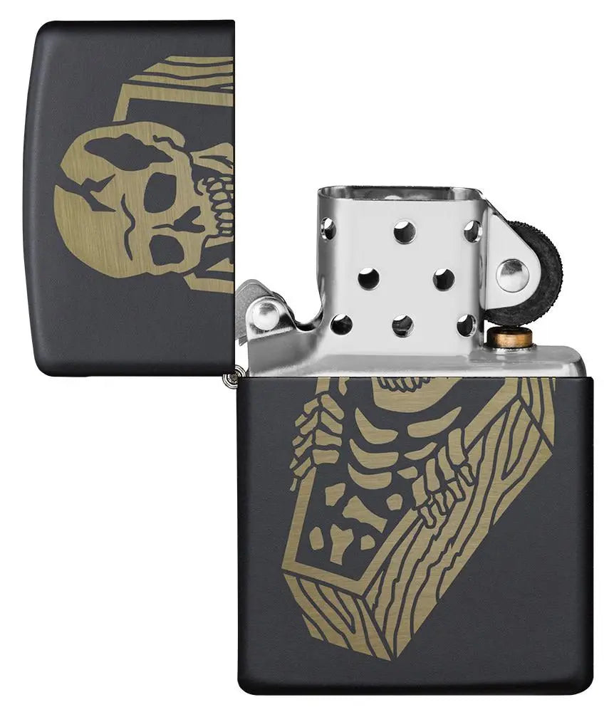 Skeleton Coffin Design