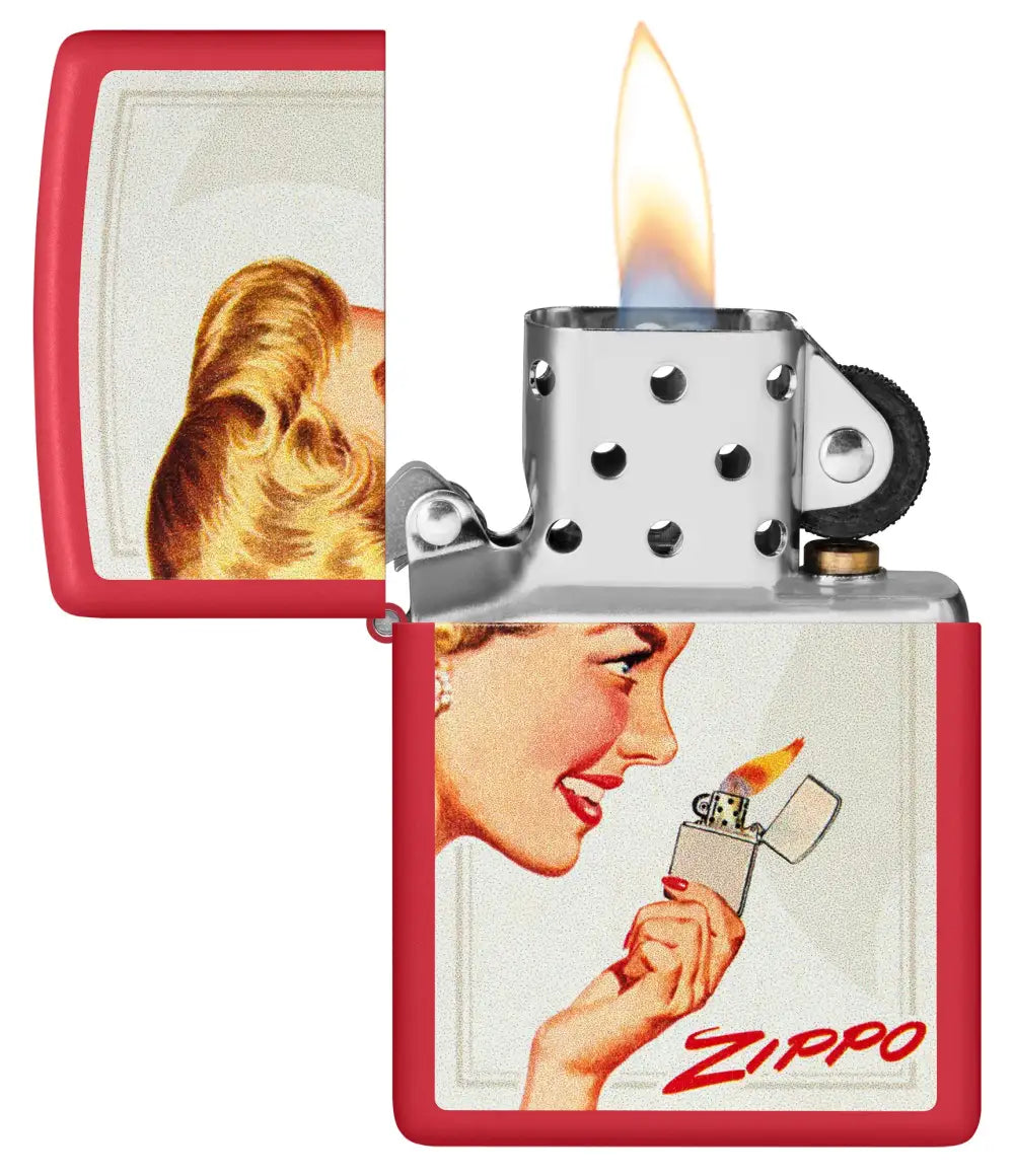 Vintage Ad Lighter Set
