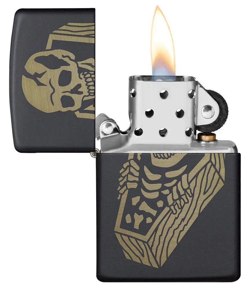 Skeleton Coffin Design
