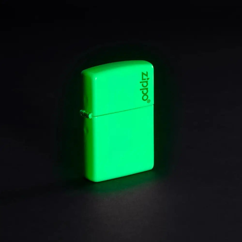 Classic Glow In The Dark Zippo Logo