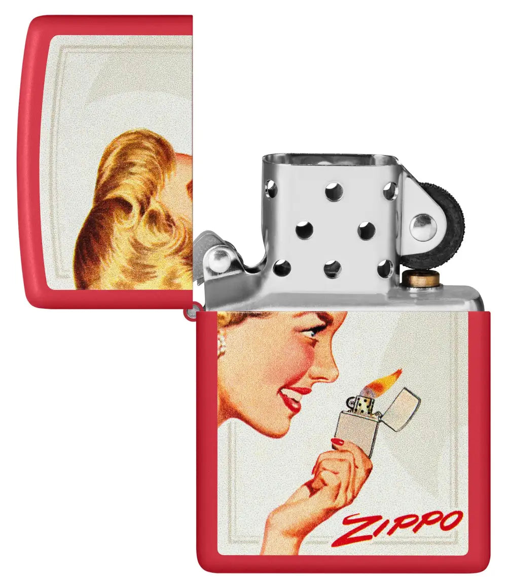 Vintage Ad Lighter Set