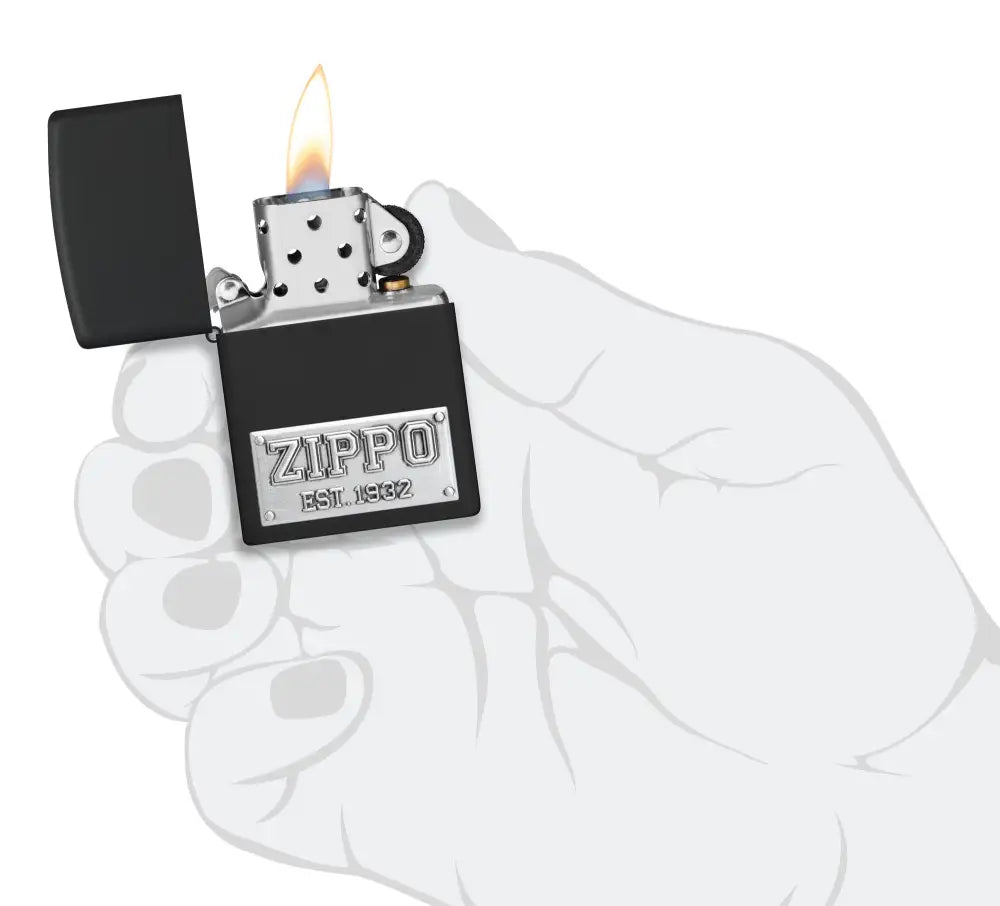 Zippo License Plate