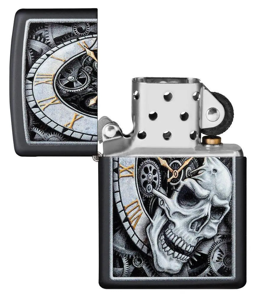 Skull Clock Design