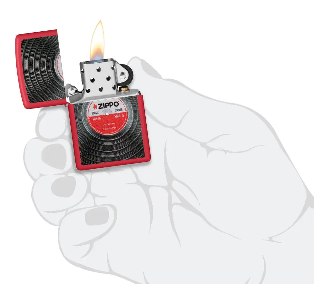 Zippo Vinyl Record Design