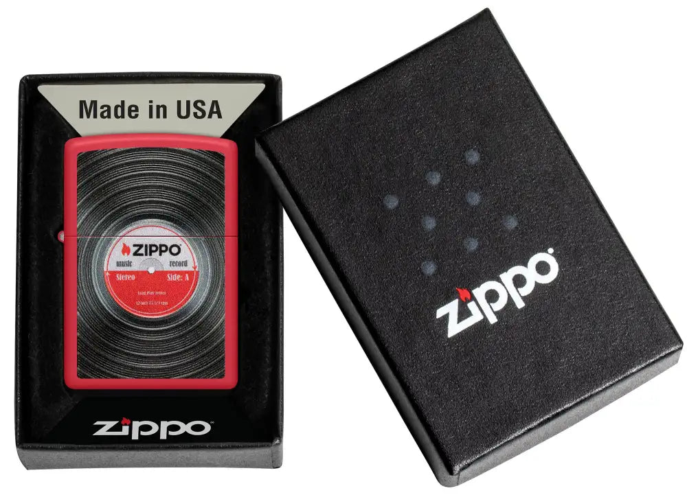 Zippo Vinyl Record Design