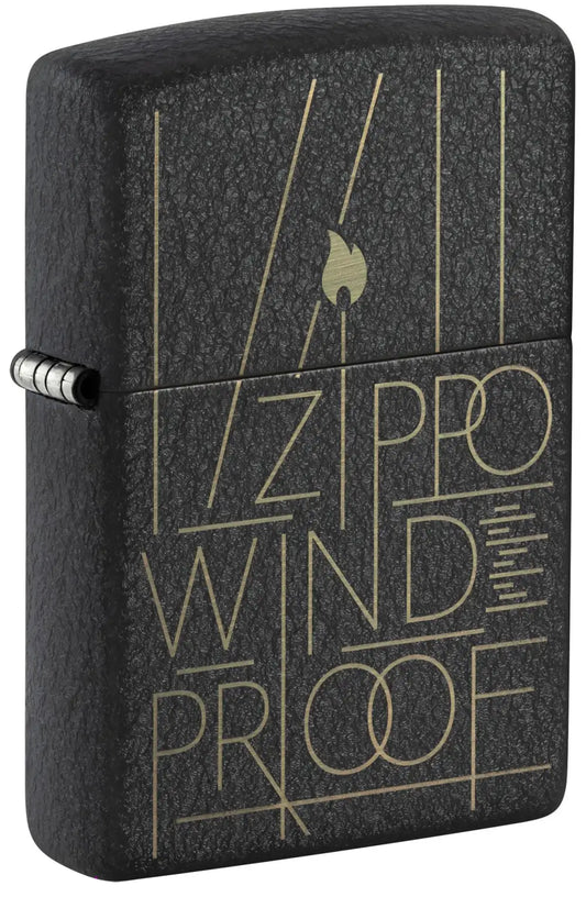 Line Art Zippo Design